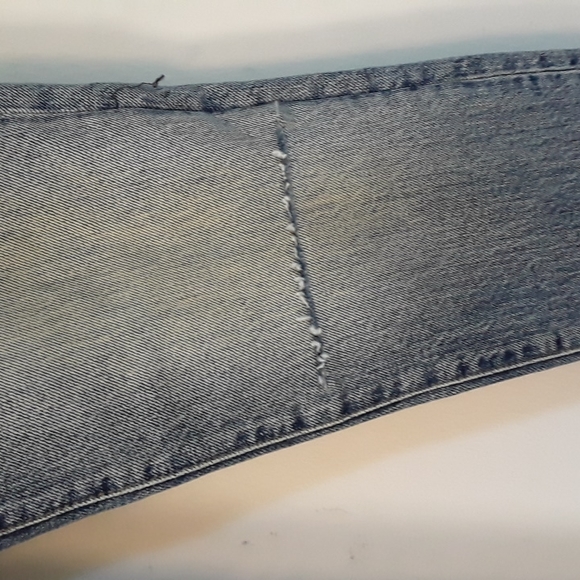 Free People Stella High Waist Raw Hem Skinny Jeans 25 - Picture 7 of 16